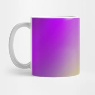 yellow purple blue abstract texture Mug